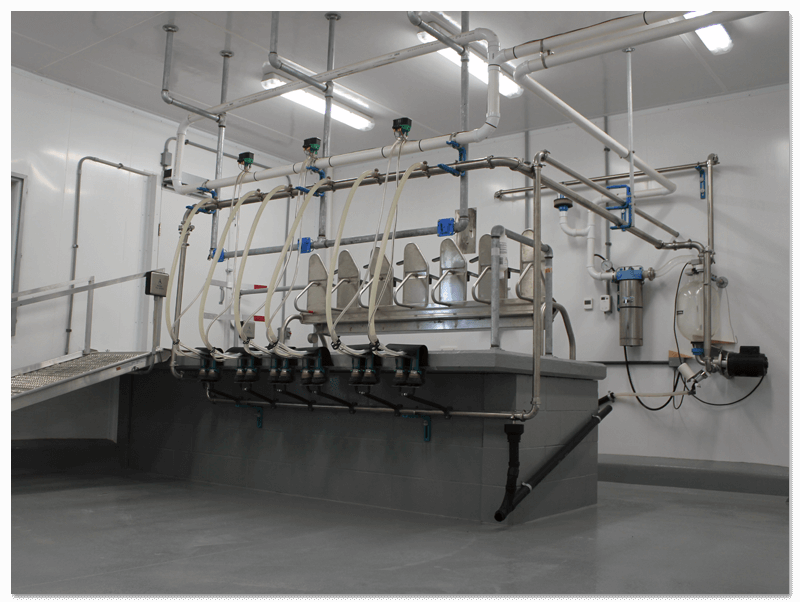 Milking parlor